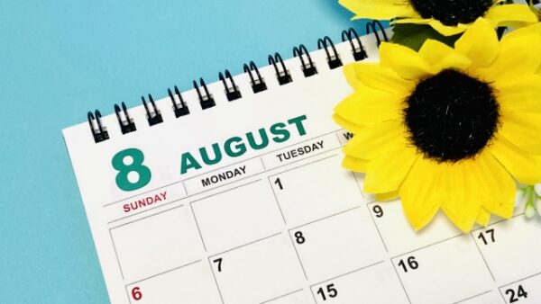 8月のご予約受付開始！